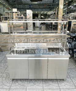 quầy pha chế inox