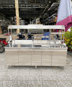 quầy pha chế inox