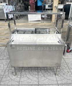 quầy topping inox