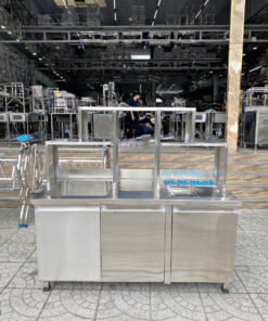 quầy pha chế inox