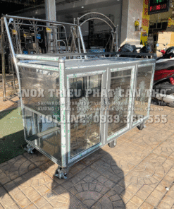 Tủ bếp nhôm