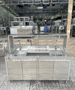 quầy pha chế inox