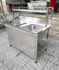 quầy pha chế inox