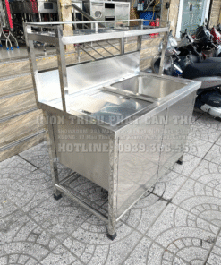 quầy pha chế inox