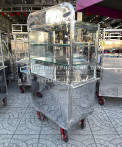 xe cà phê inox 430