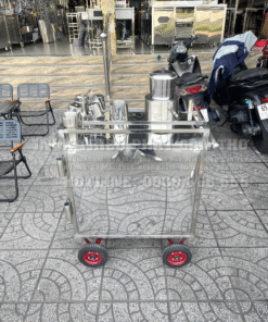 xe cà phê inox 430