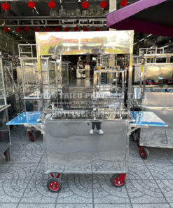 Xe cà phê inox 430