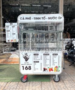 Xe cà phê inox 430