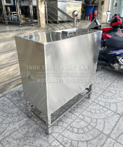 Thùng đá có chân inox 304