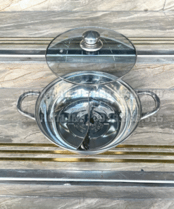 Nồi lẩu inox 2 ngăn