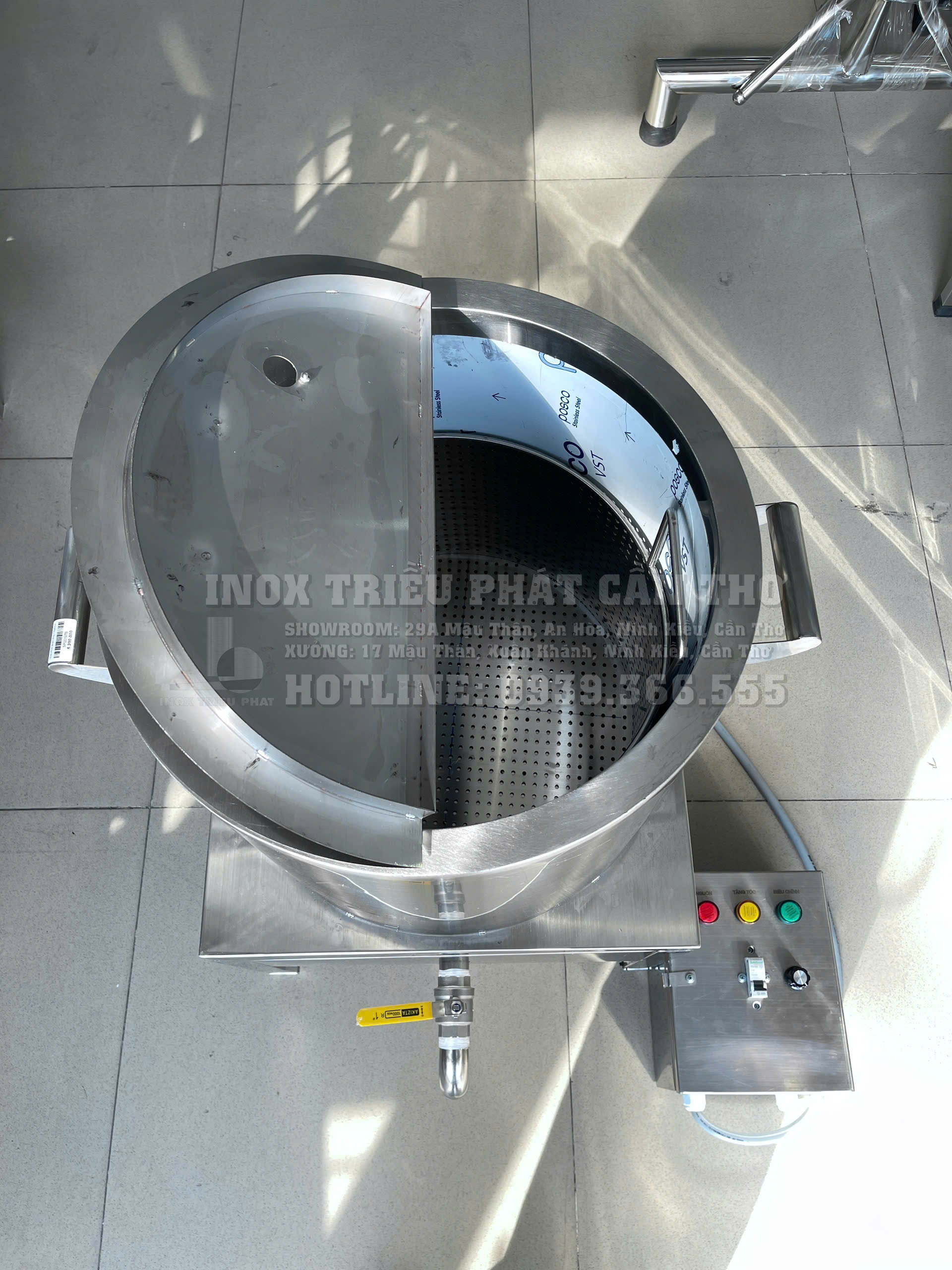 Nồi điện inox 304 50L