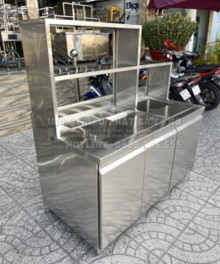 Quầy pha chế inox 304