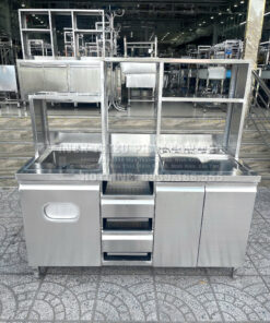 Quầy pha chế inox 304