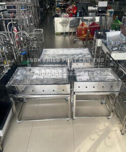 Lò nướng có chân inox 430