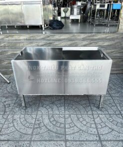 Thùng đá có chân inox 304