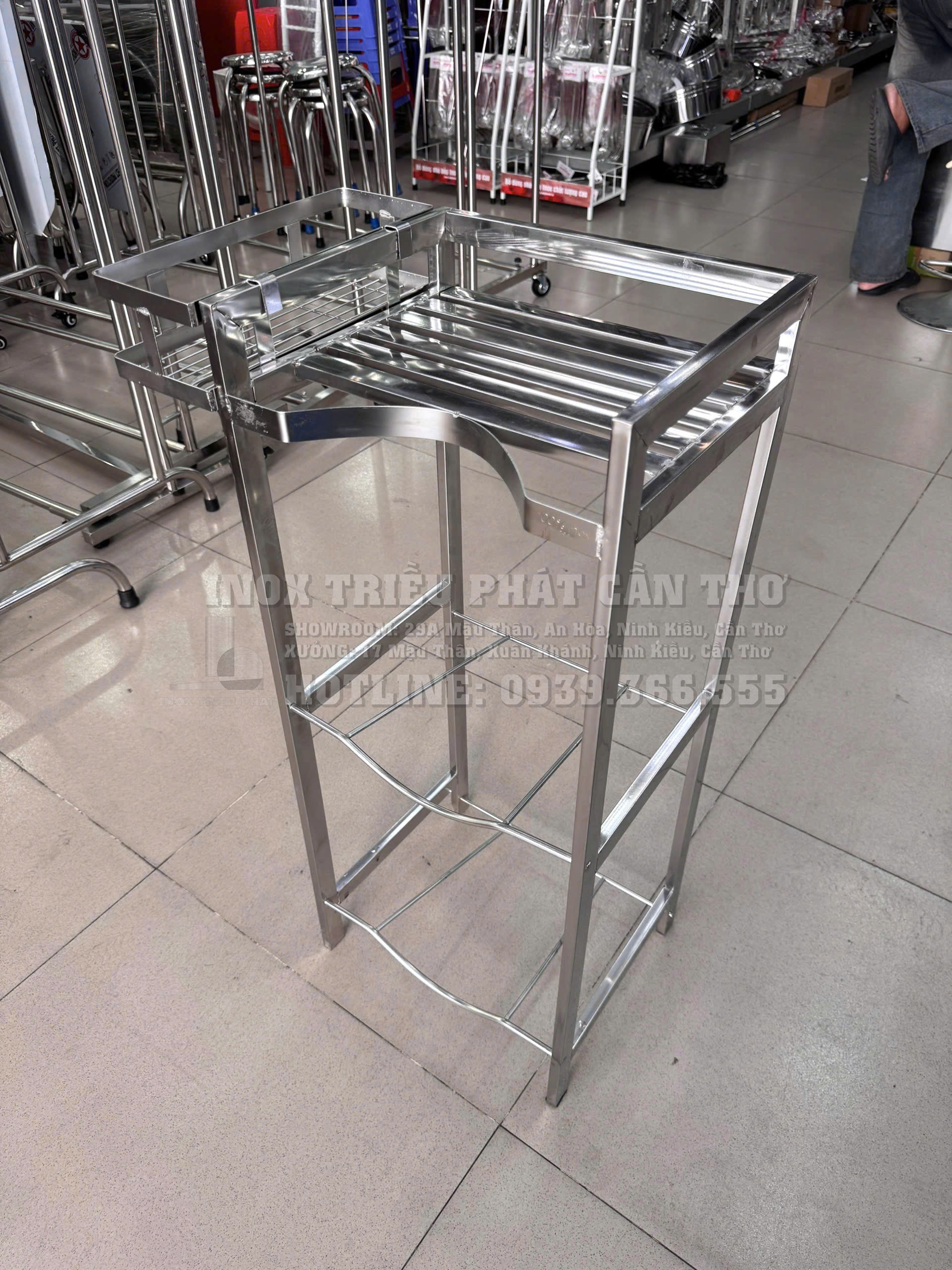 Kệ bình nước inox 304