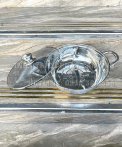 Nồi lẩu inox 2 ngăn