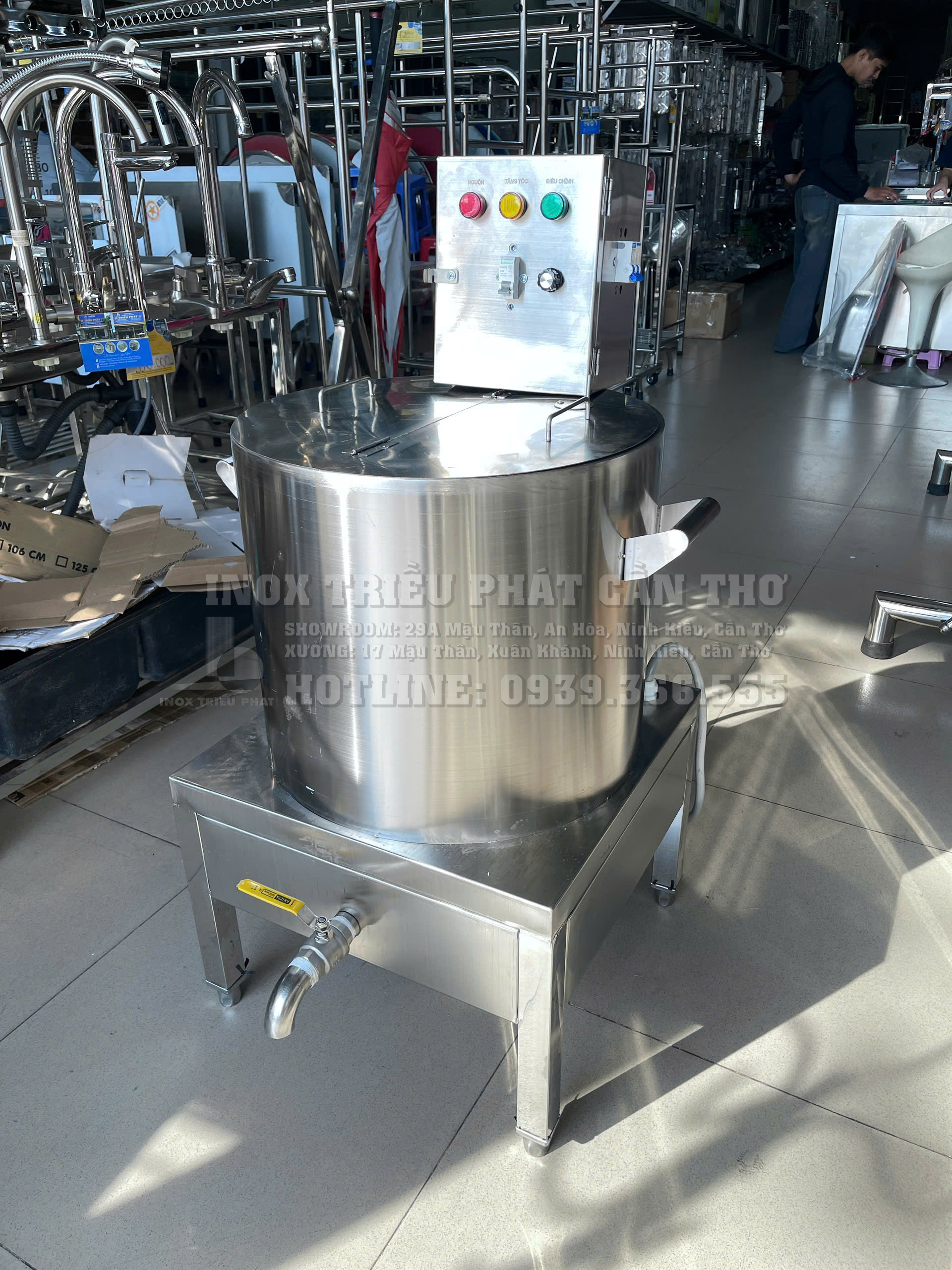 Nồi điện inox 304 50L