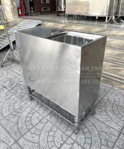 Thùng đá có chân inox 304