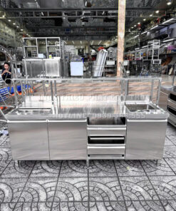 Quầy pha chế inox 304