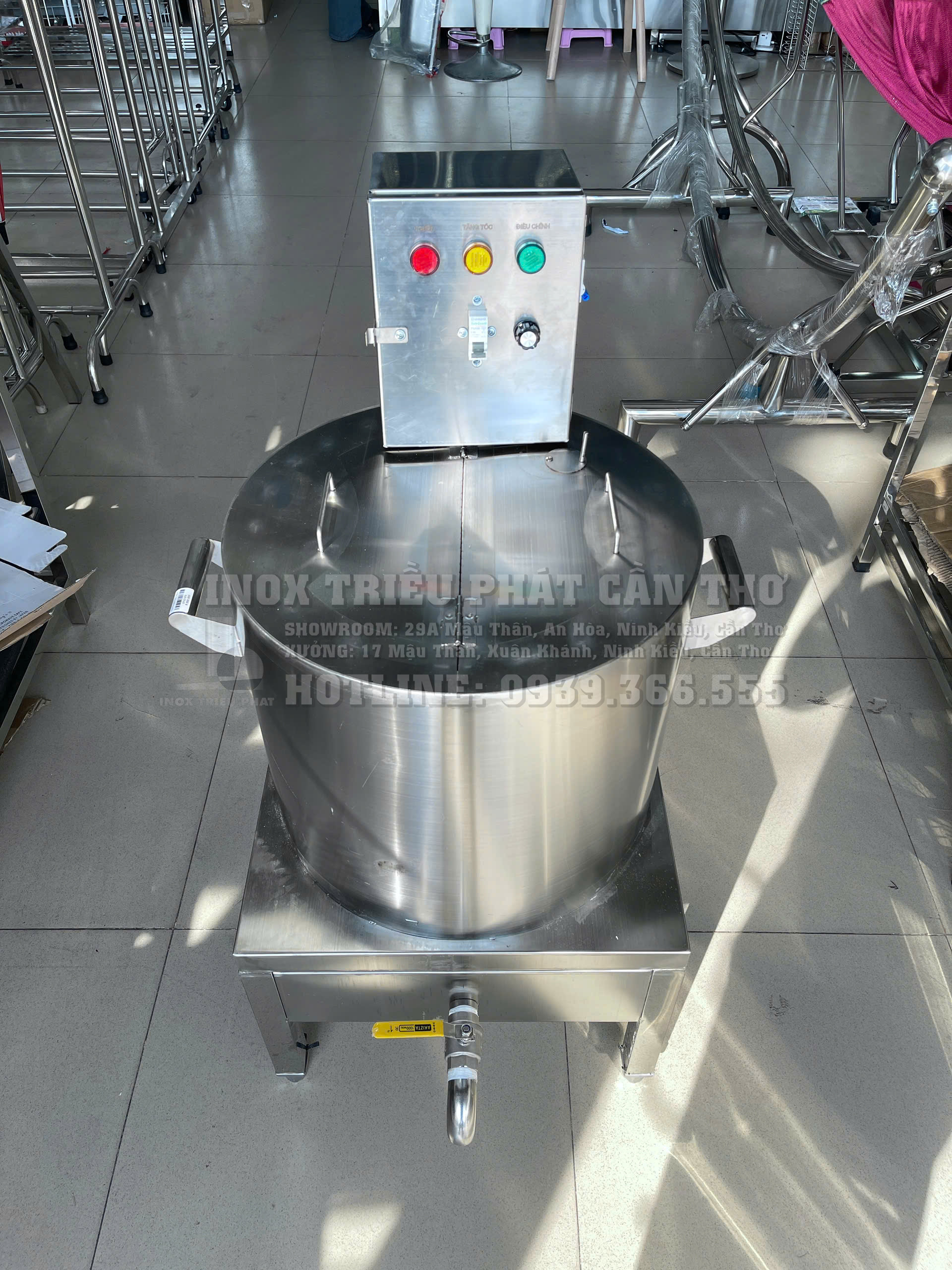 Nồi điện inox 304 50L