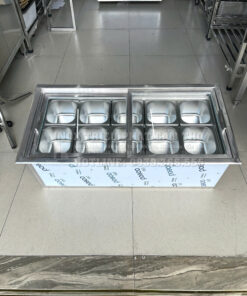 Thùng đá âm quầy inox 304