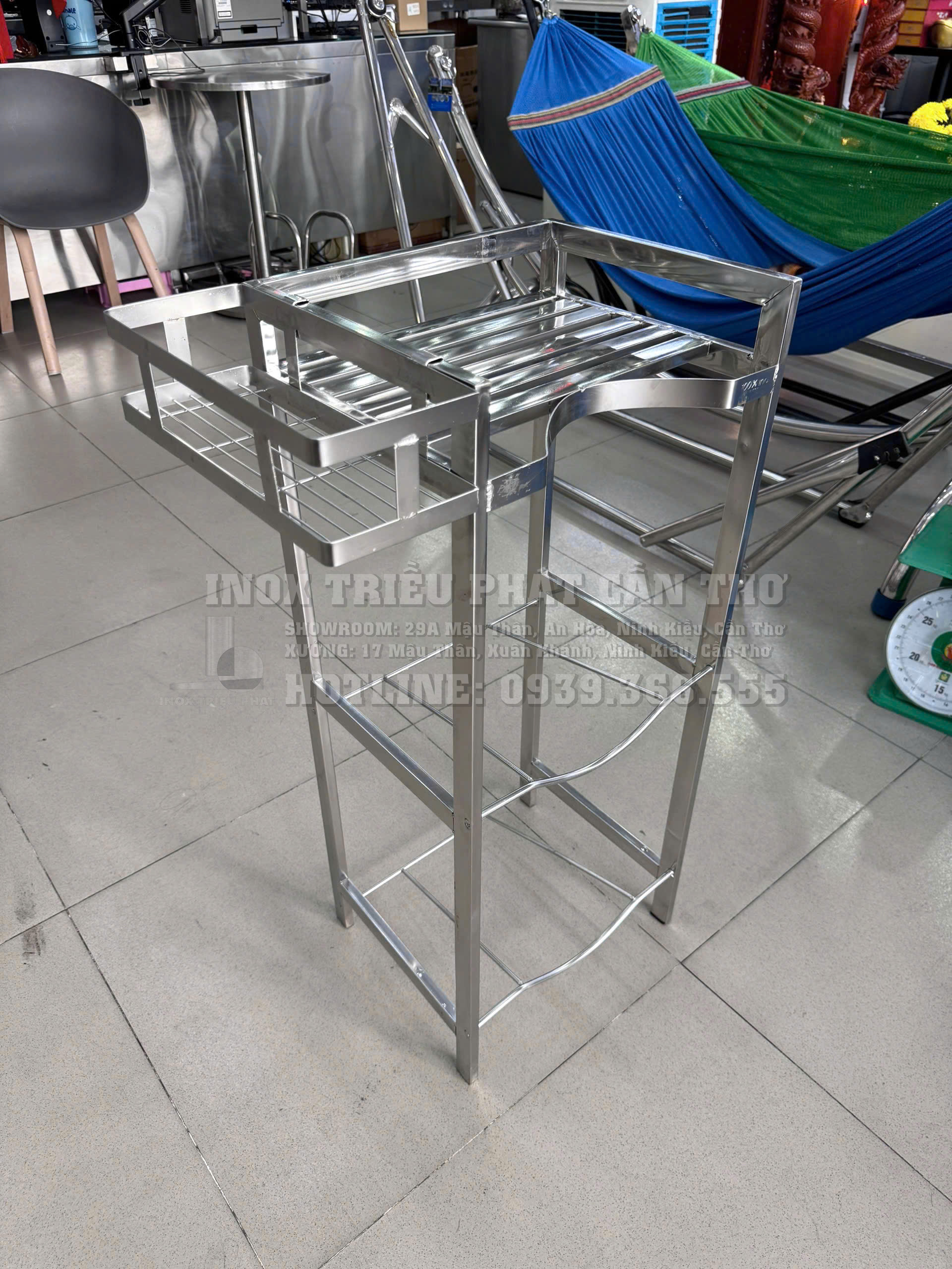 Kệ bình nước inox 304