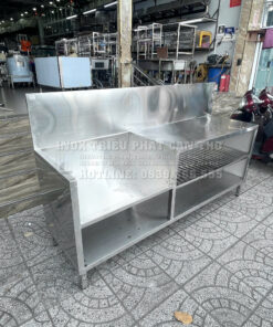 Quầy tủ inox 201