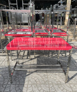 Bàn ăn cố định inox 201