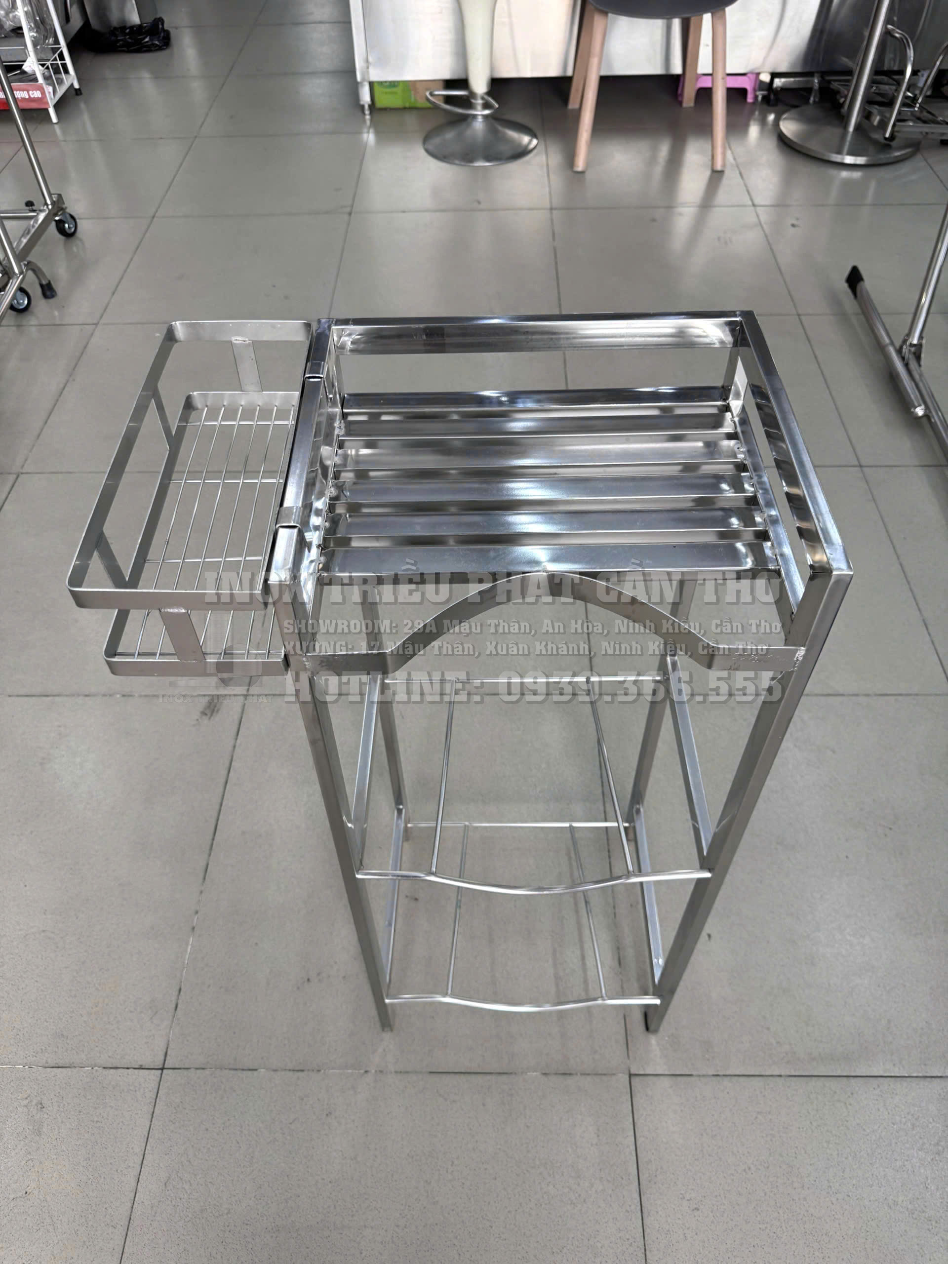 Kệ bình nước inox 304
