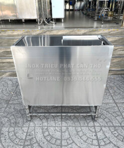 Thùng đá có chân inox 304