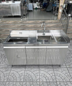 Quầy pha chế inox