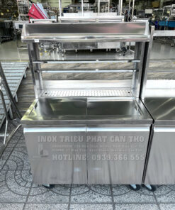Quầy thùng đá inox 304